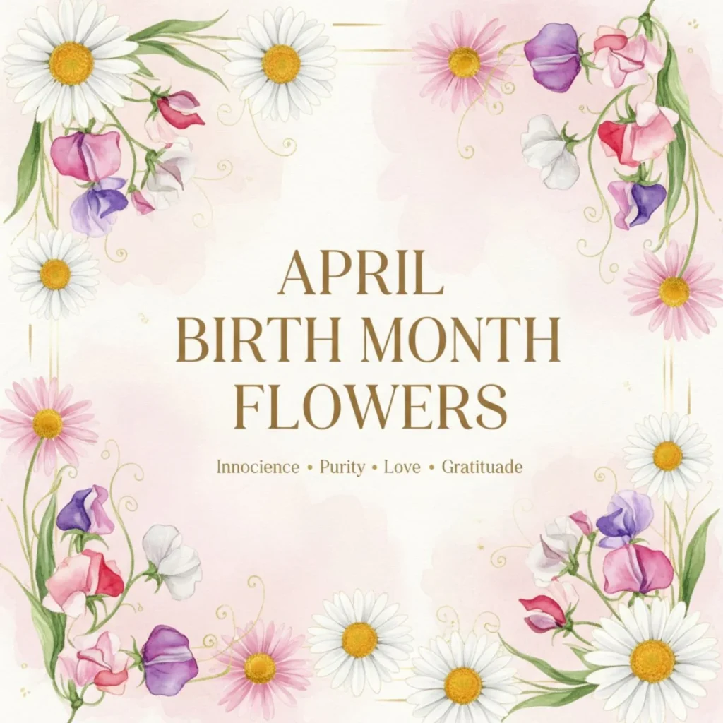 April Birth Month Flowers