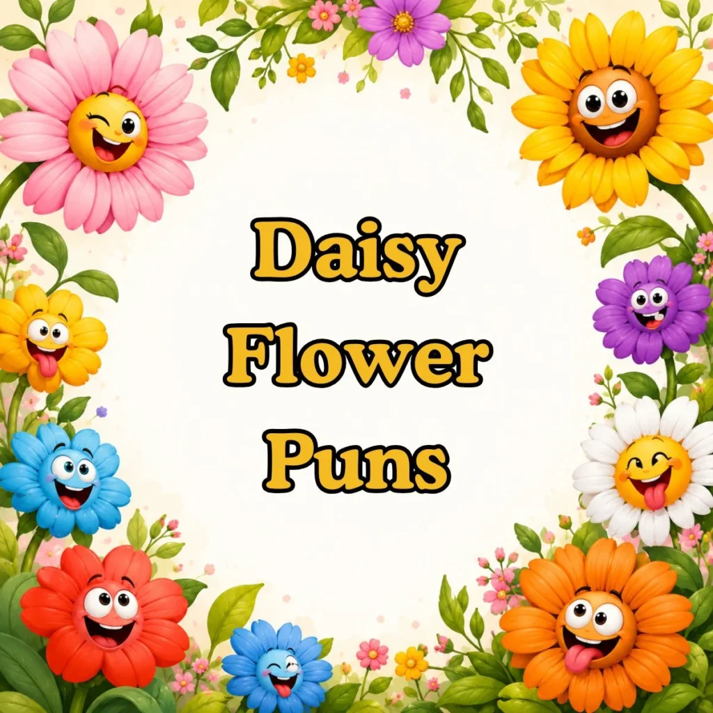 Daisy Flower Puns