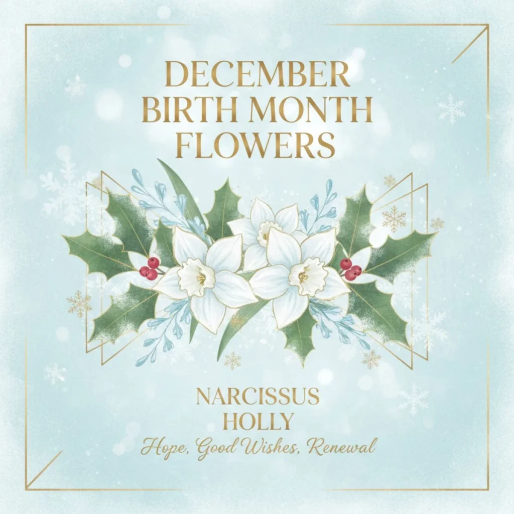 December Birth Month Flowers