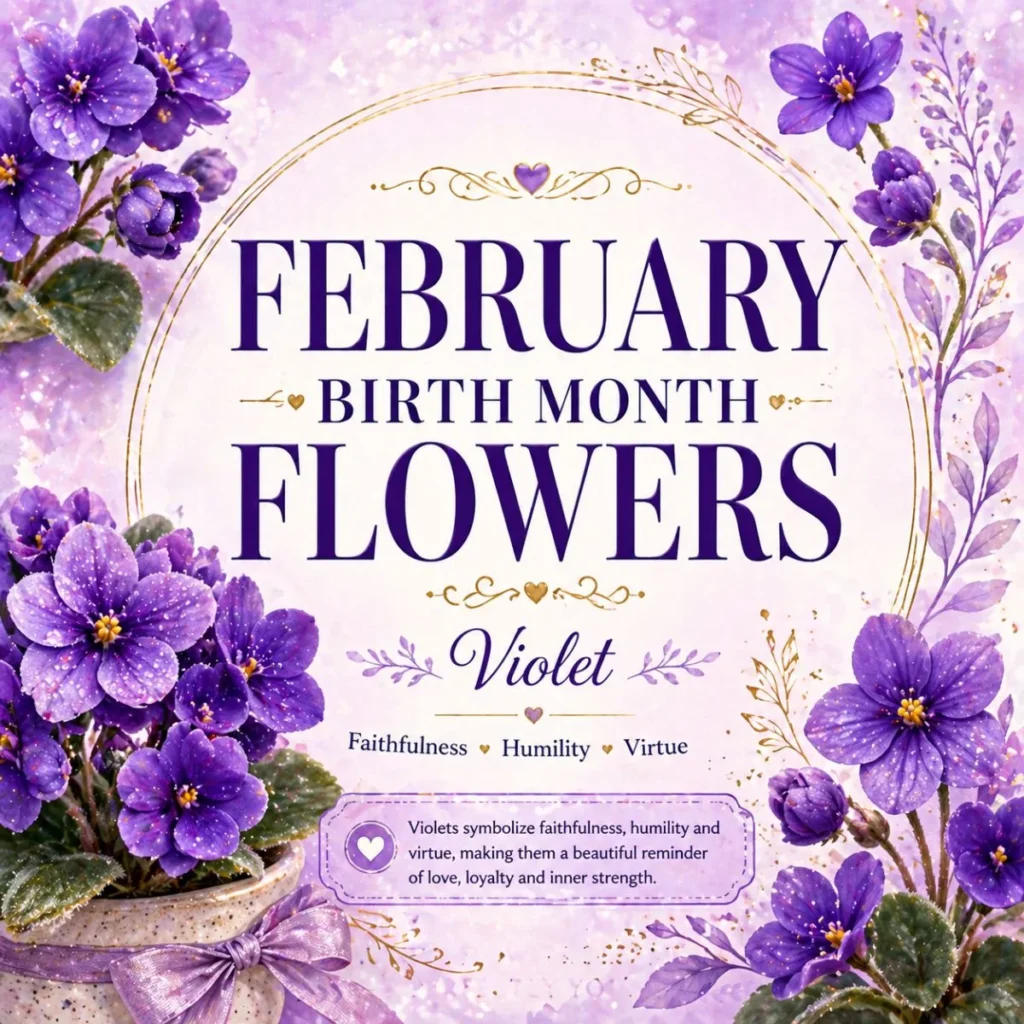 February Birth Month Flowers