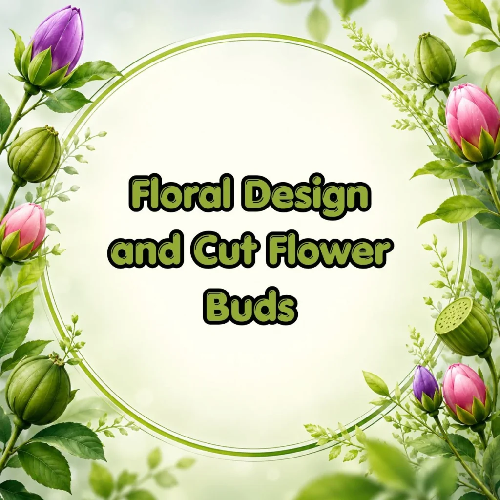 Floral Design and Cut Flower Buds