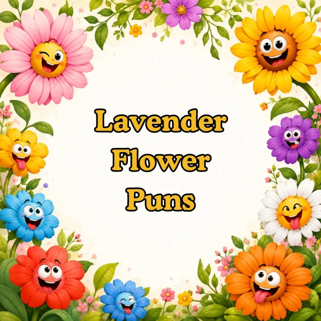 Lavender Flower Puns
