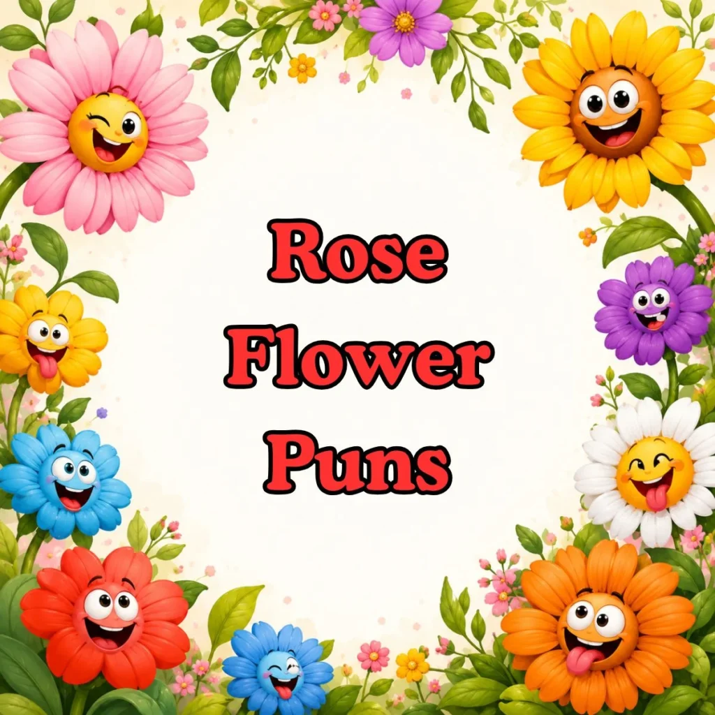 Rose Flower Puns
