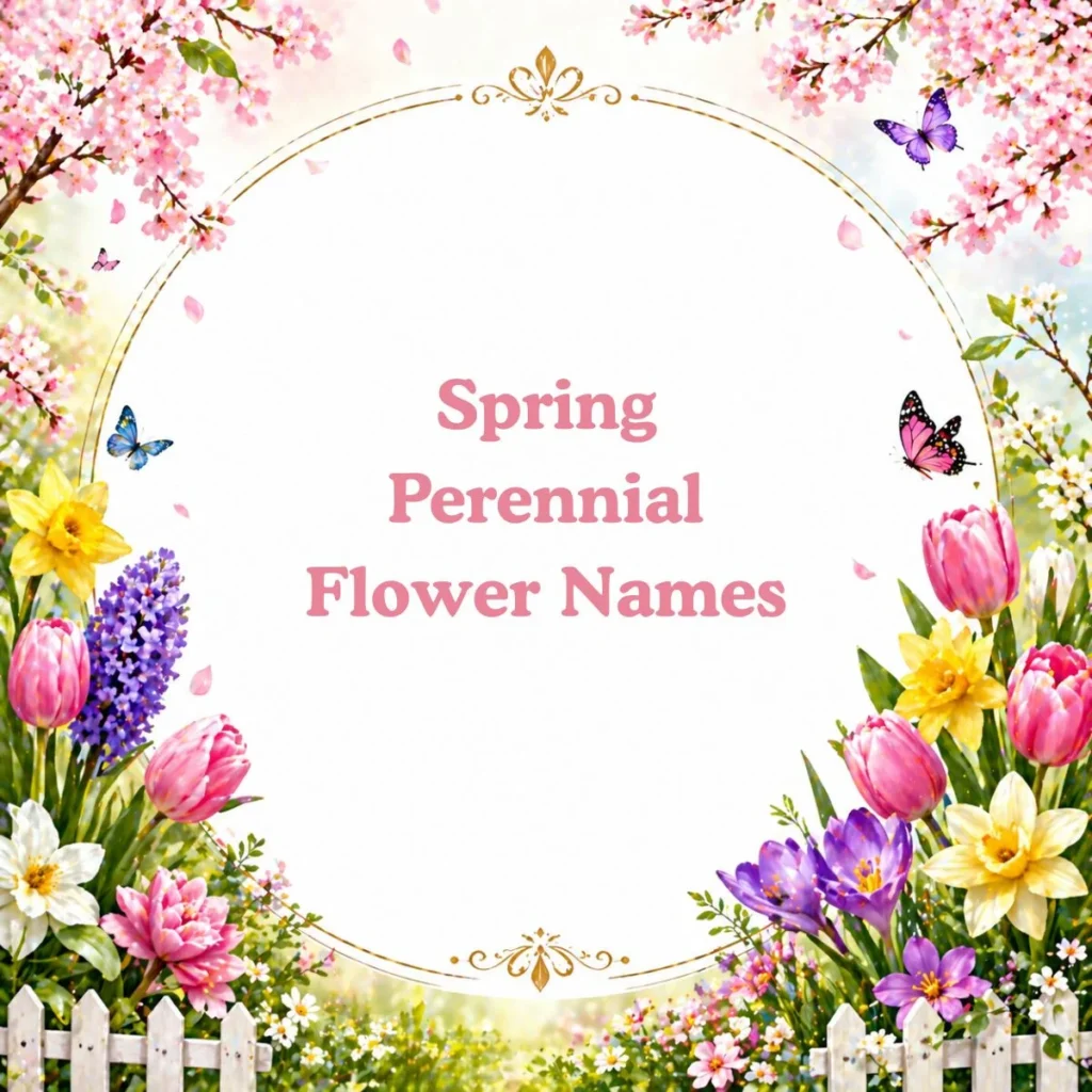 Spring Perennial Flower Names