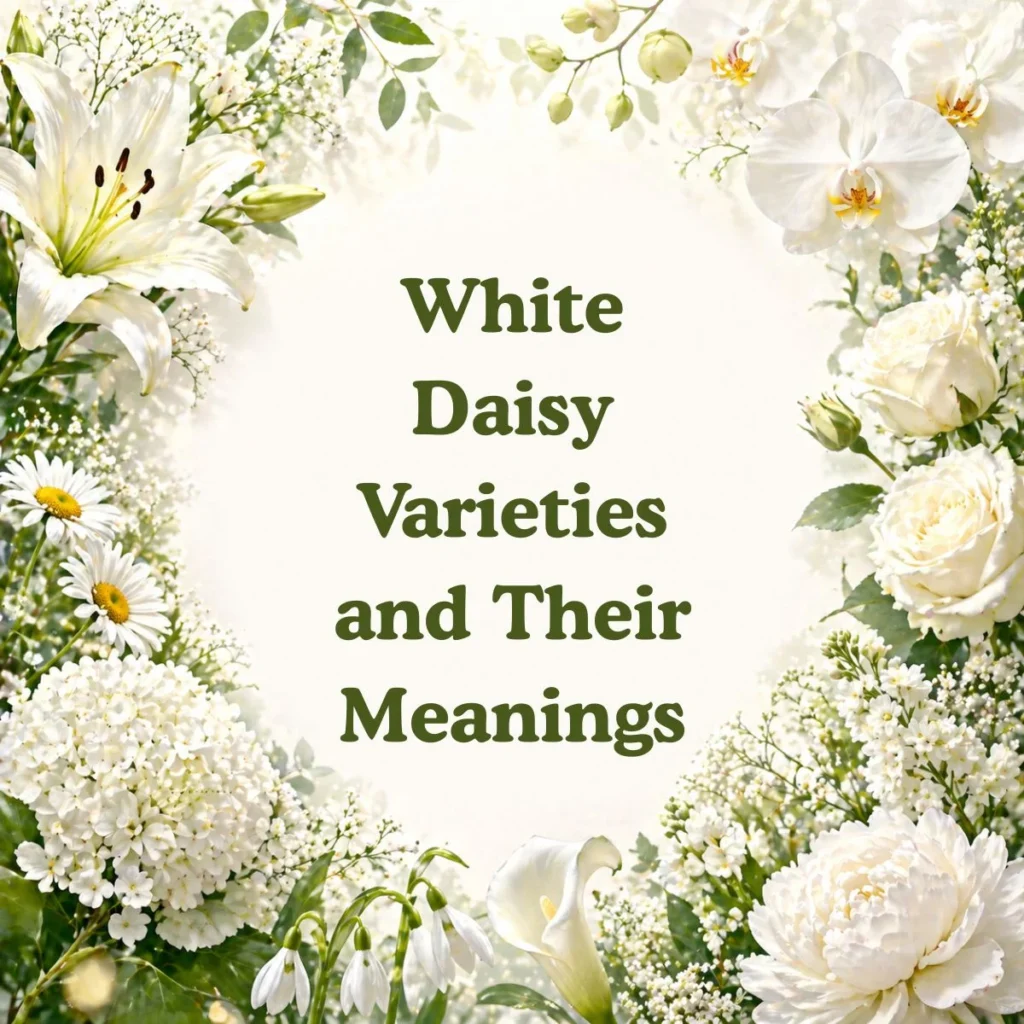 White Daisy Varieties and Their Meanings