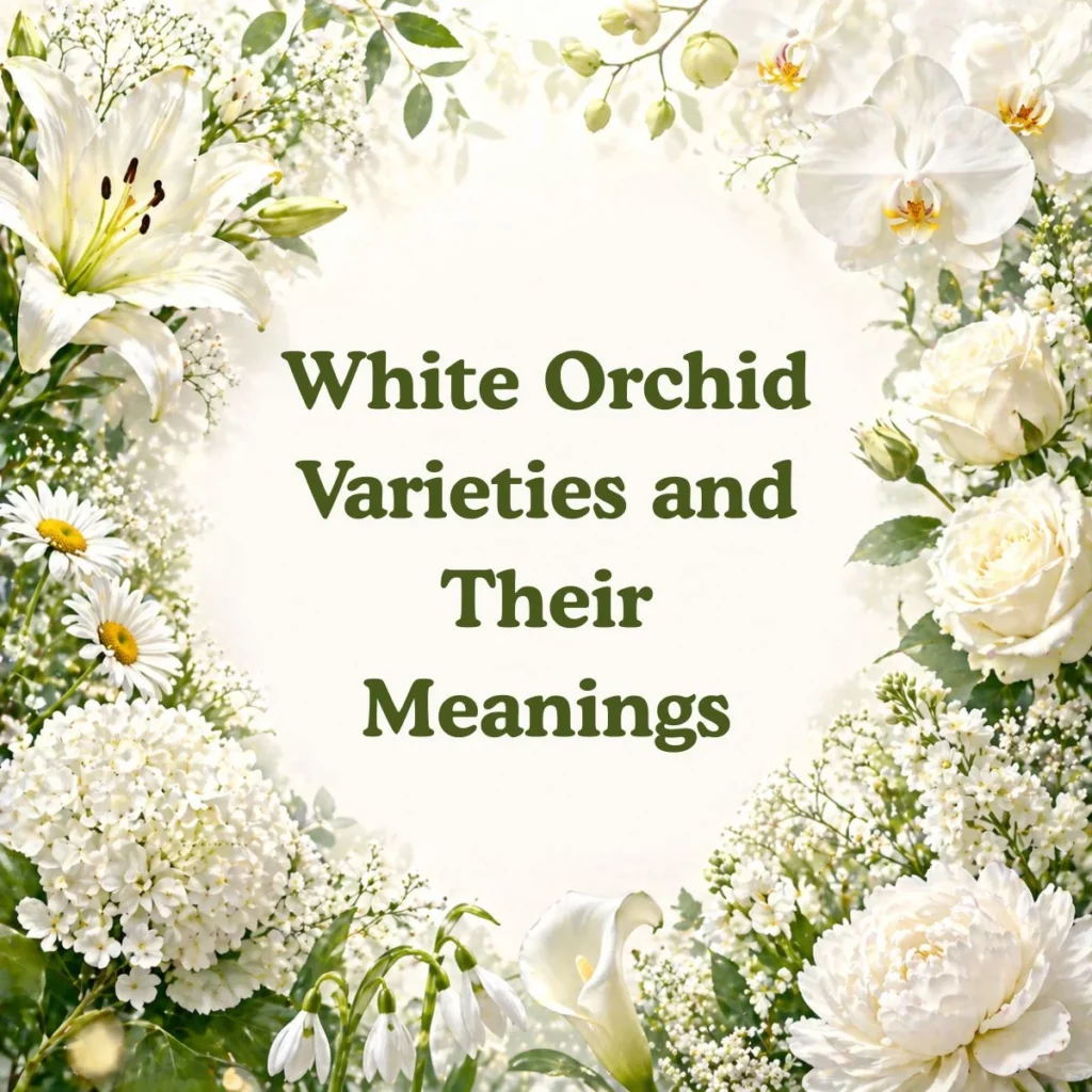 White Orchid Varieties and Their Meanings