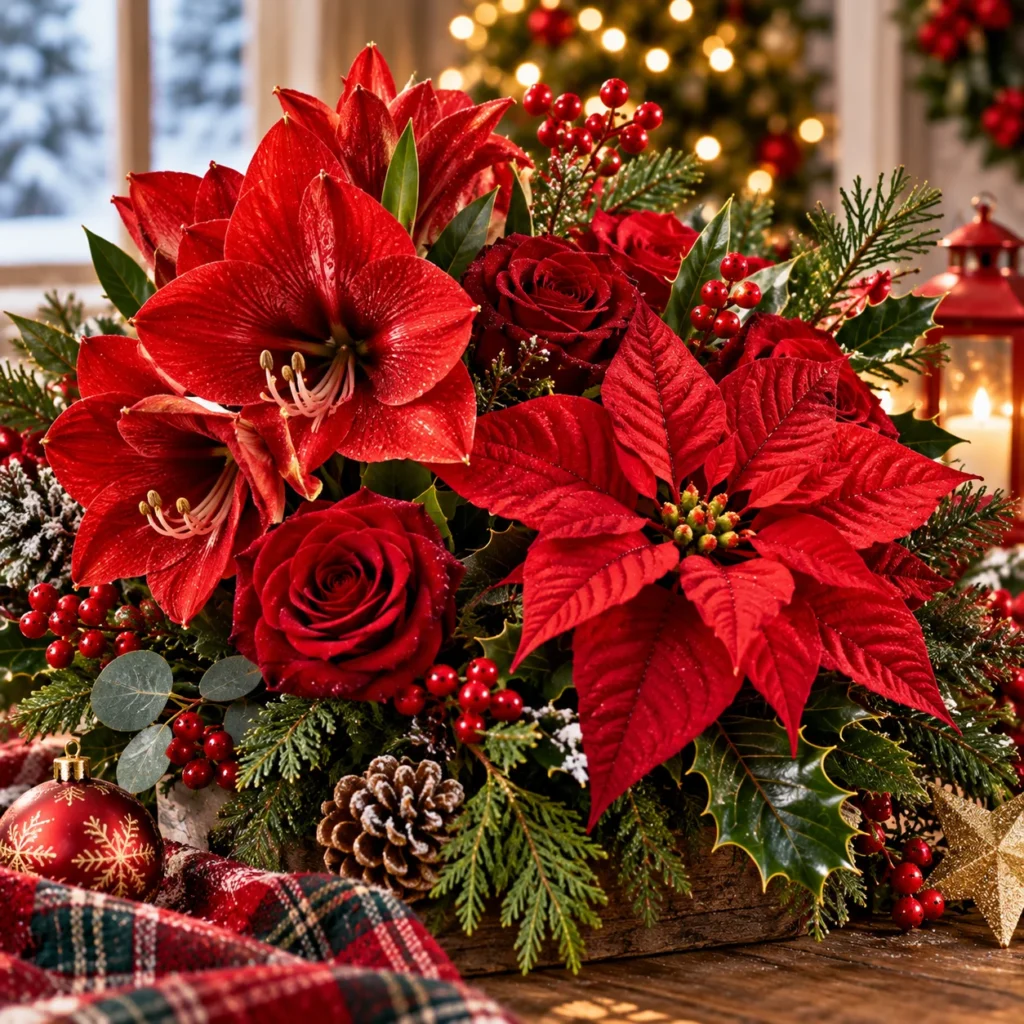 ❤️ Red Christmas Flower Names
