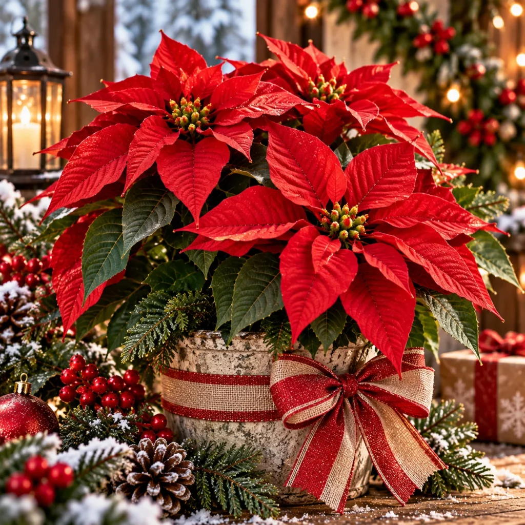 🌺 Poinsettia-Inspired Christmas Flower Names