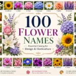 100 Flower Names Essential Catalog for Design & Horticulture