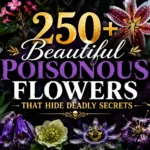 250+ Beautiful Poisonous Flowers That Hide Deadly Secrets