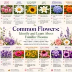 Common Flowers Identify and Learn About Familiar Blooms
