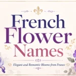 French Flower Names Elegant and Romantic Blooms from France