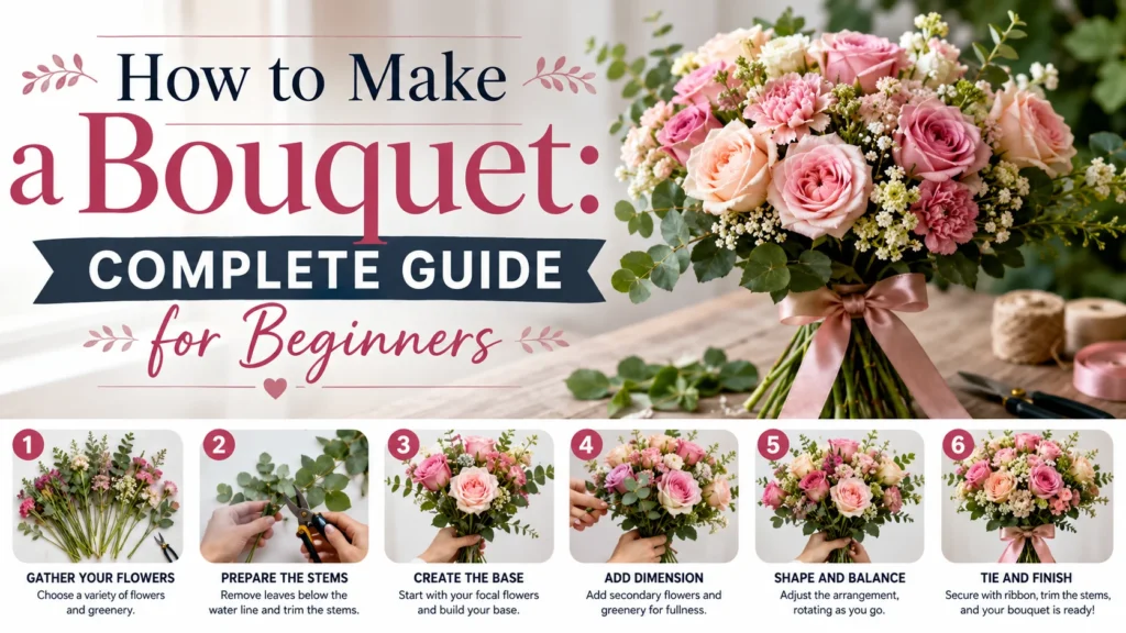 How to Make a Bouquet Complete Guide for Beginners
