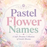 Pastel Flower Names A Soft, Dreamy Collection of Gentle Blooms