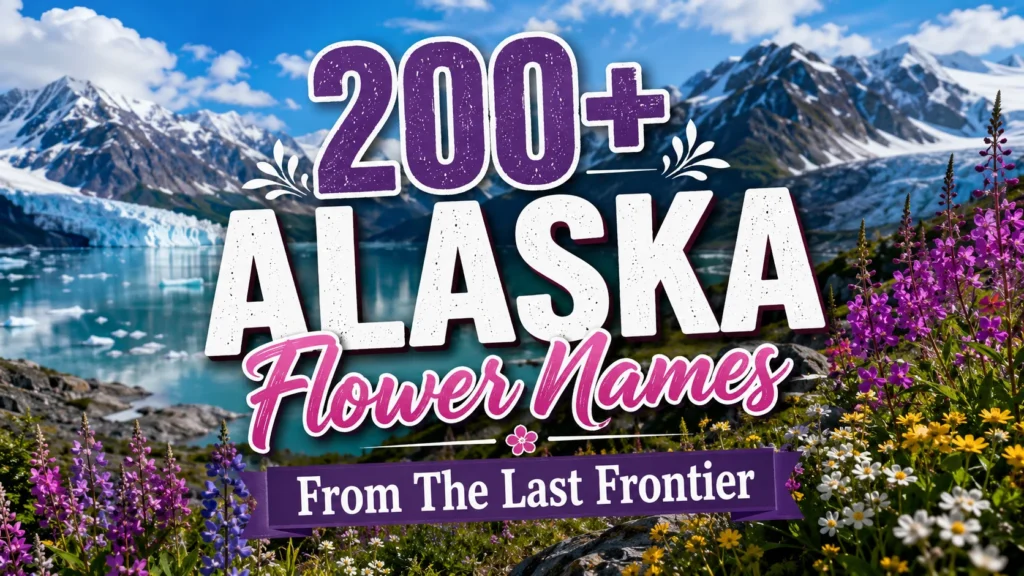 200+ Alaska Flower Names From The Last Frontier
