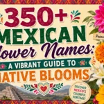 350+ Mexican Flower Names A Vibrant Guide to Native Blooms 🌺