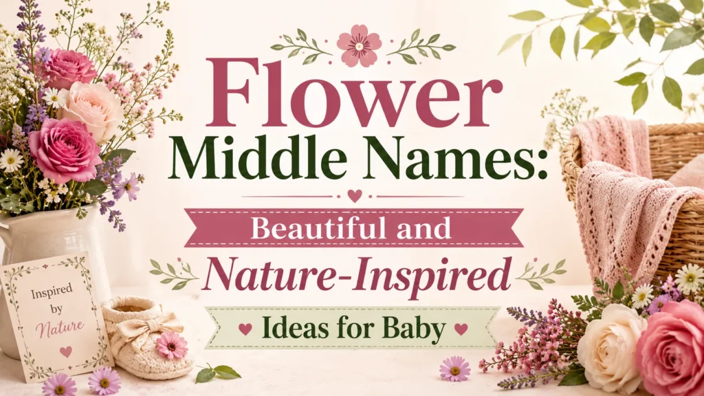 Flower Middle Names Beautiful and Nature-Inspired Ideas for Baby