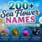 200+ Sea Flower Names From Coastal Dunes To Ocean Depths