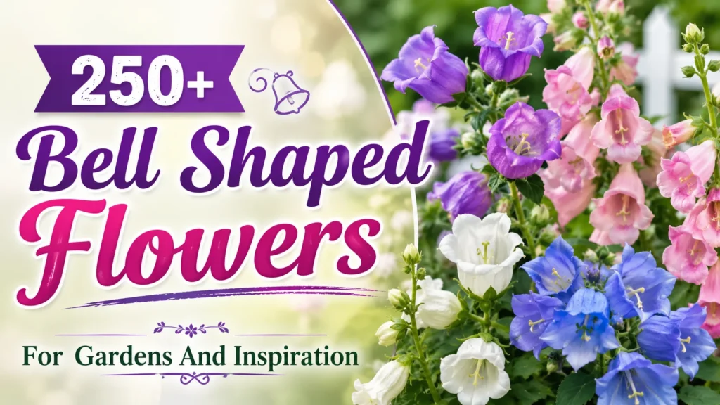 250+ Bell Shaped Flowers For Gardens And Inspiration