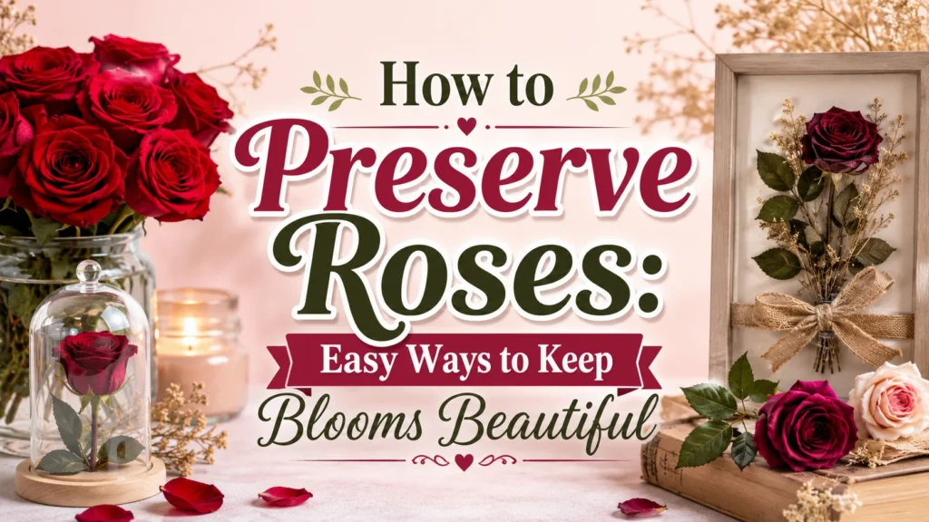 How to Preserve Roses Easy Ways to Keep Blooms Beautiful