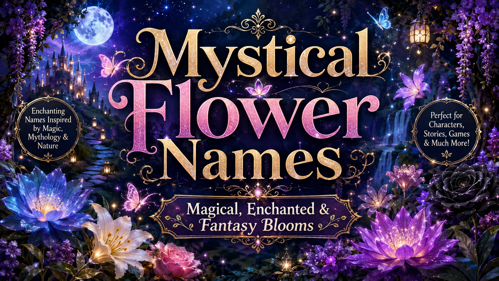Mystical Flower Names Magical, Enchanted & Fantasy Blooms