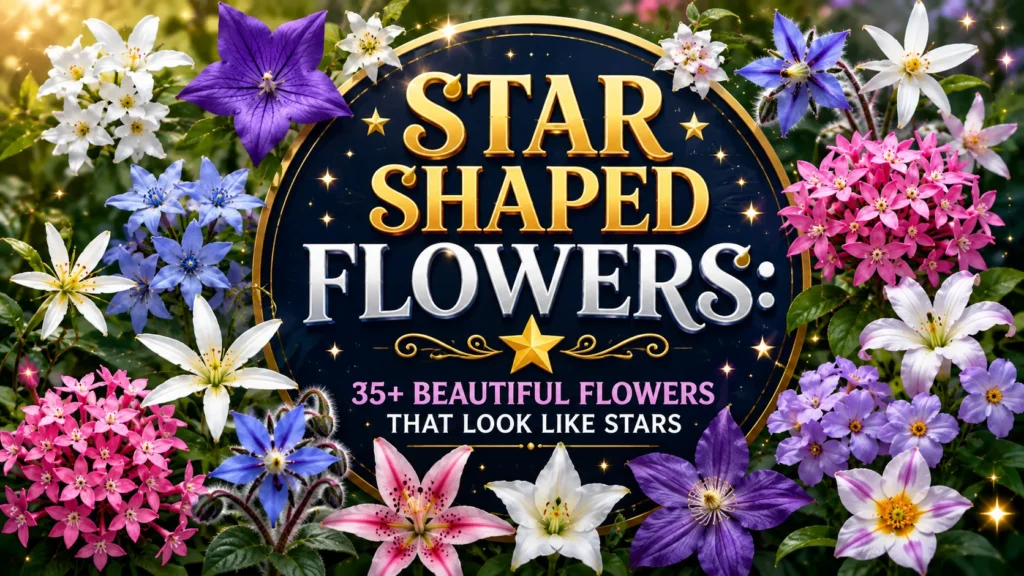 Star Shaped Flowers 35+ Beautiful Flowers That Look Like Stars