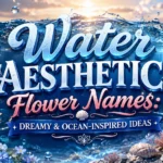 Water Aesthetic Flower Names Dreamy & Ocean-Inspired Ideas
