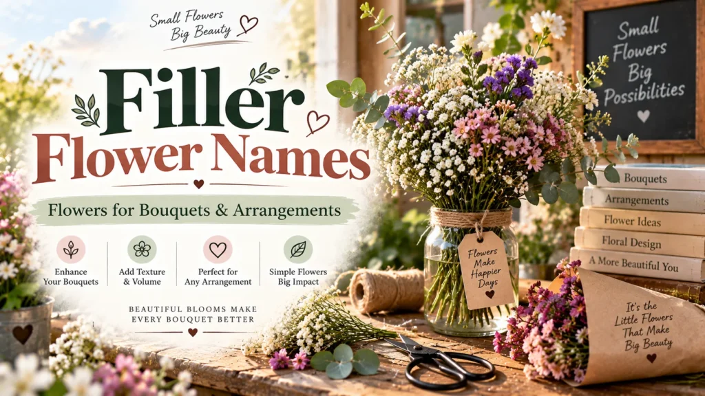 Filler Flower Names Flowers for Bouquets & Arrangements