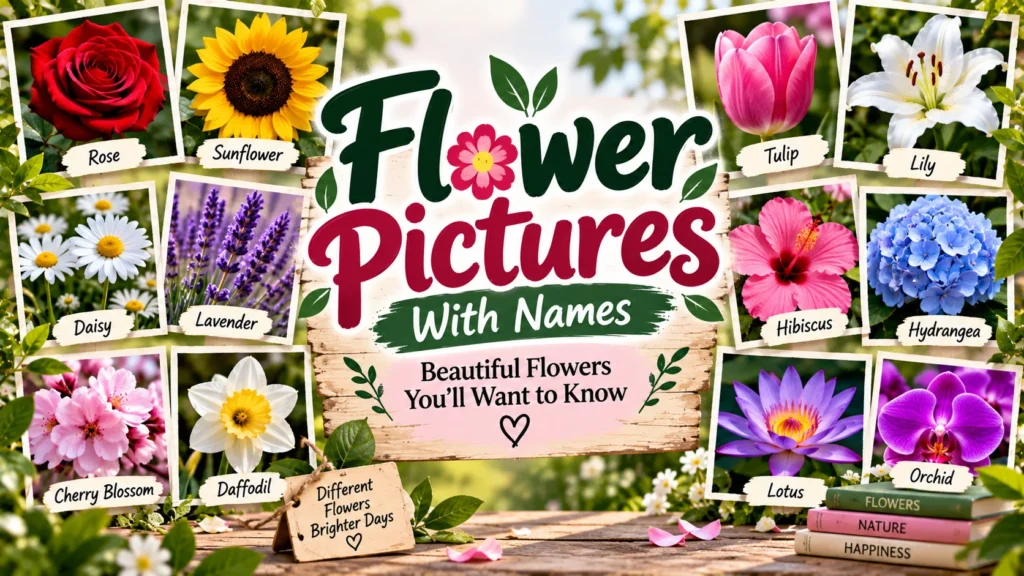 Flower Pictures With Names Beautiful Flowers You’ll Want to Know