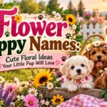 Flower Puppy Names Cute Floral Ideas Your Little Pup Will Love