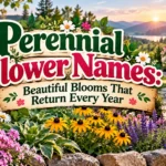 Perennial Flower Names Beautiful Blooms That Return Every Year