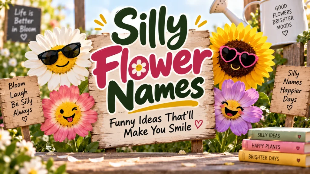 Silly Flower Names Funny Ideas That’ll Make You Smile