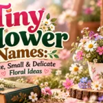Tiny Flower Names Cute, Small & Delicate Floral Ideas