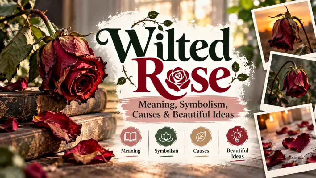 Wilted Rose Meaning, Symbolism, Causes & Beautiful Ideas