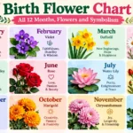 Birth Flower Chart: All 12 Months, Flowers and Symbolism