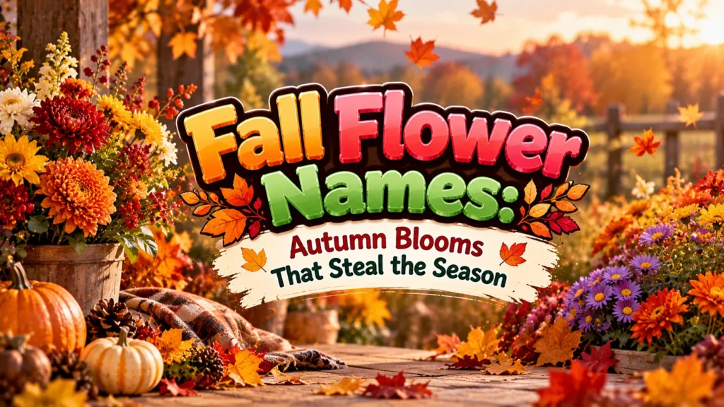 Fall Flower Names Autumn Blooms That Steal the Season