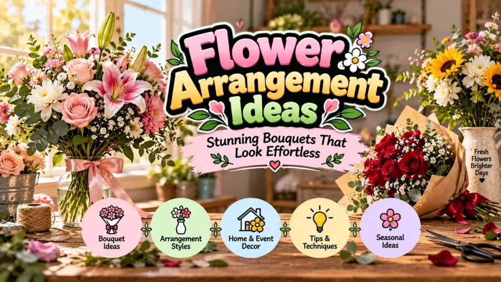 Flower Arrangement Ideas: Stunning Bouquets That Look Effortless