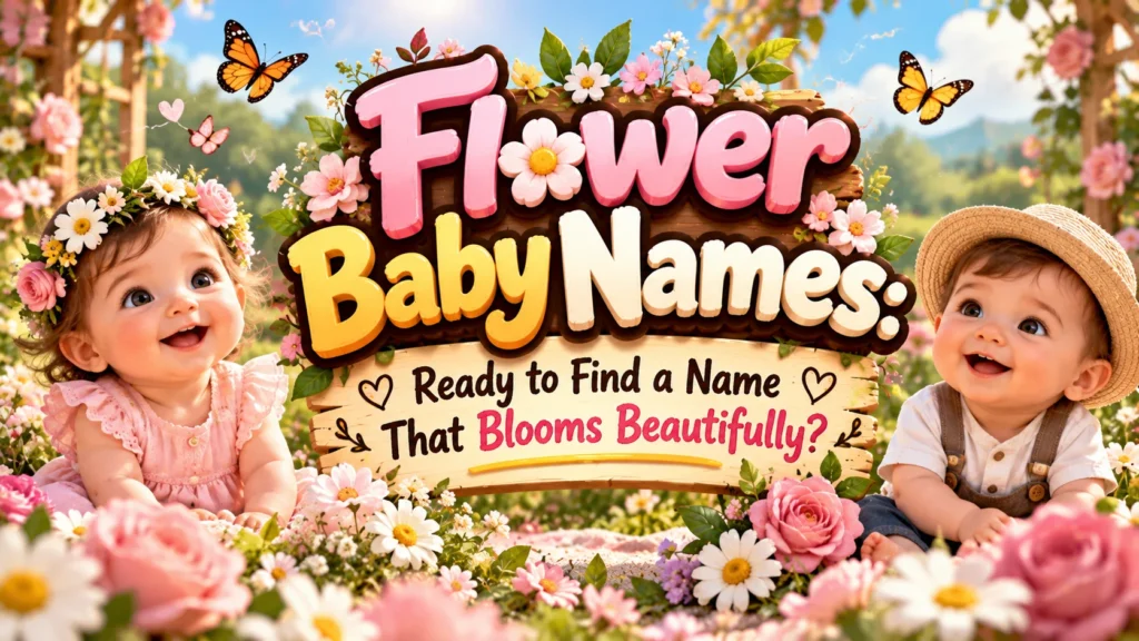 Flower Baby Names Find a Name That Blooms Beautifully