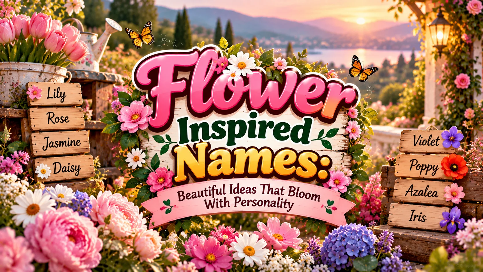 Flower Inspired Names And Ideas That Bloom With Personality
