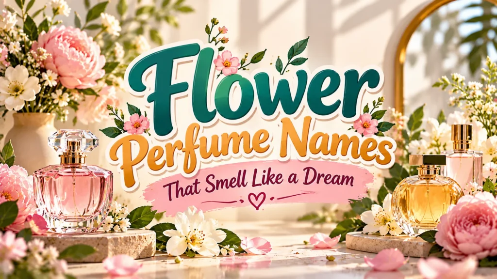 Flower Perfume Names That Smell Like a Dream 🌸✨