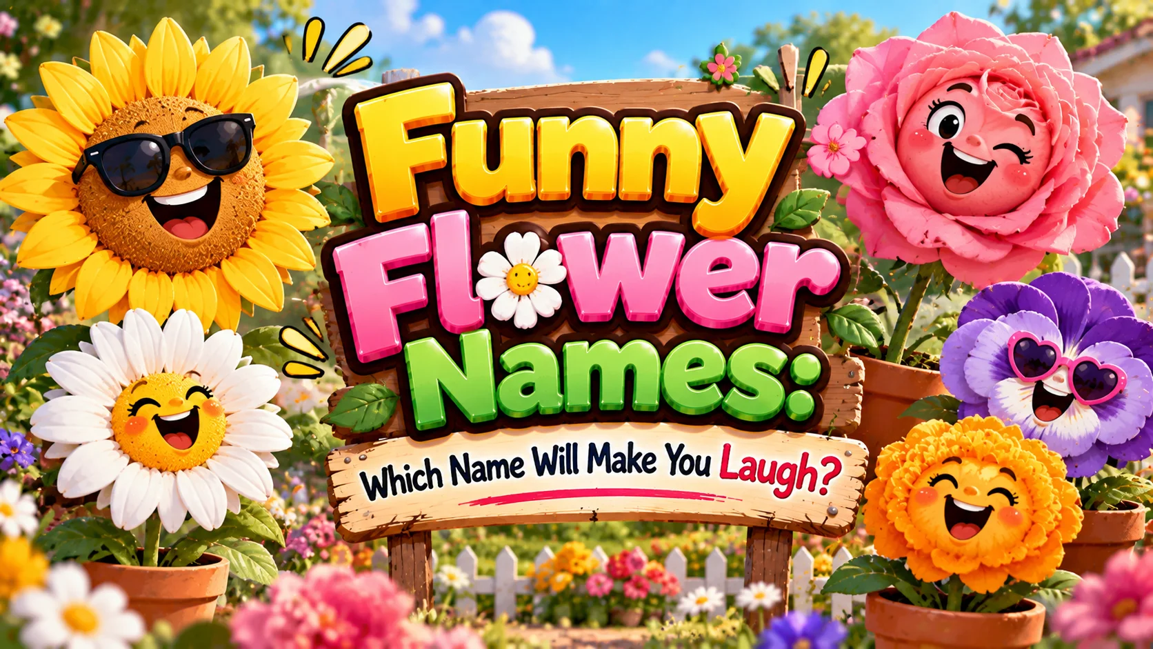 Funny Flower Names Which Name Will Make You Laugh 🌸