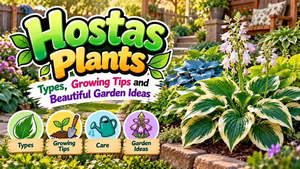 Hostas Plants: Types, Growing Tips and Beautiful Garden Ideas