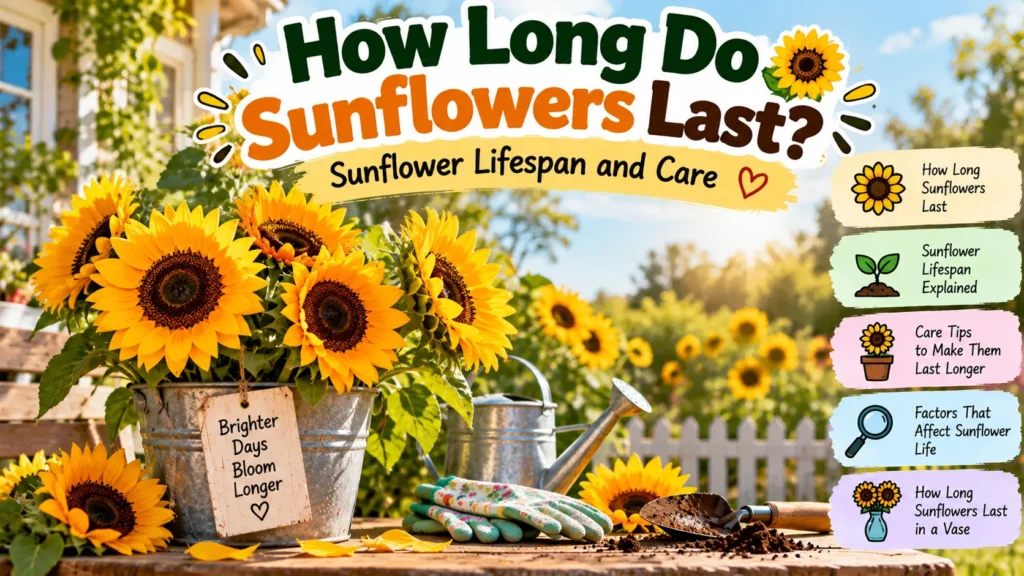 How Long Do Sunflowers Last? Sunflower Lifespan and Care