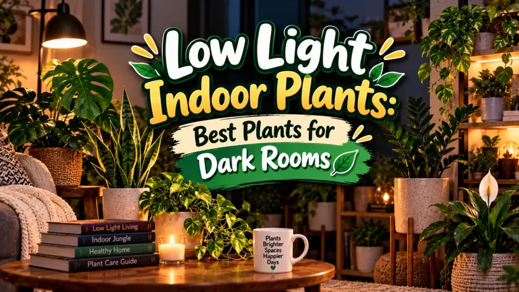 Low Light Indoor Plants for Dark Rooms