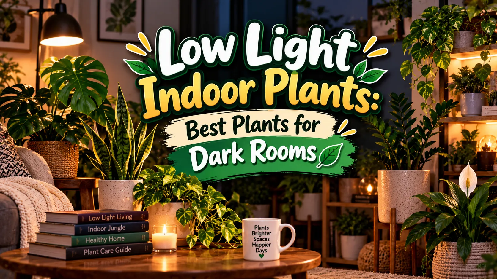 Low Light Indoor Plants for Dark Rooms