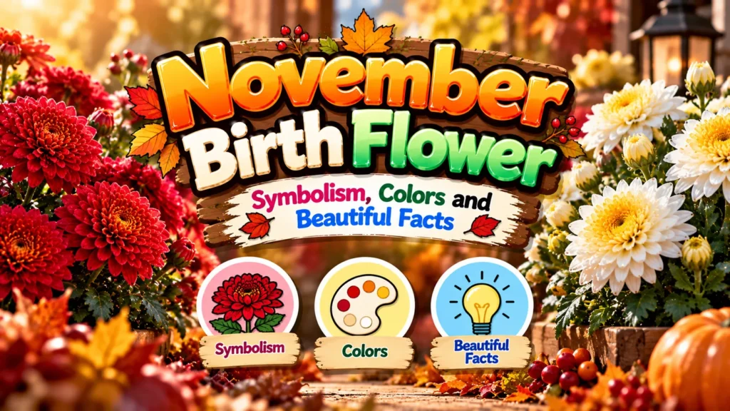 November Birth Flower: Symbolism, Colors and Beautiful Facts 🌼