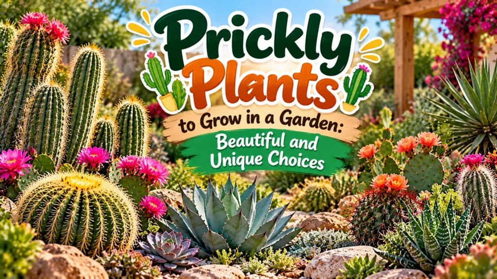 Prickly Plants to Grow in a Garden: Beautiful and Unique Choices
