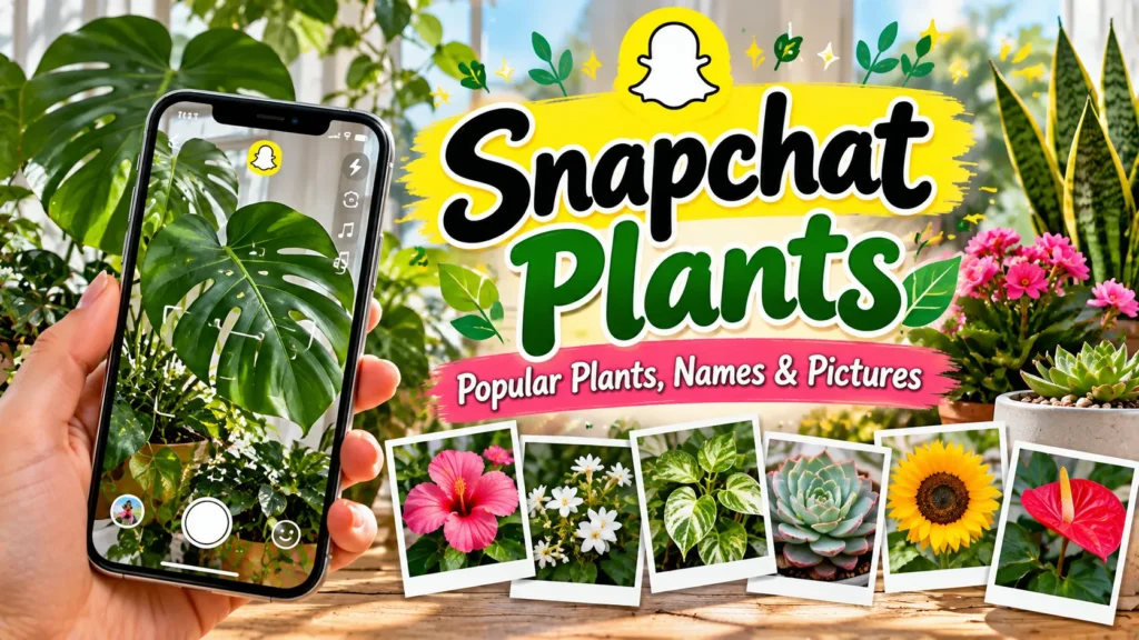 Snapchat Plants: Popular Plants, Names & Pictures 🌿