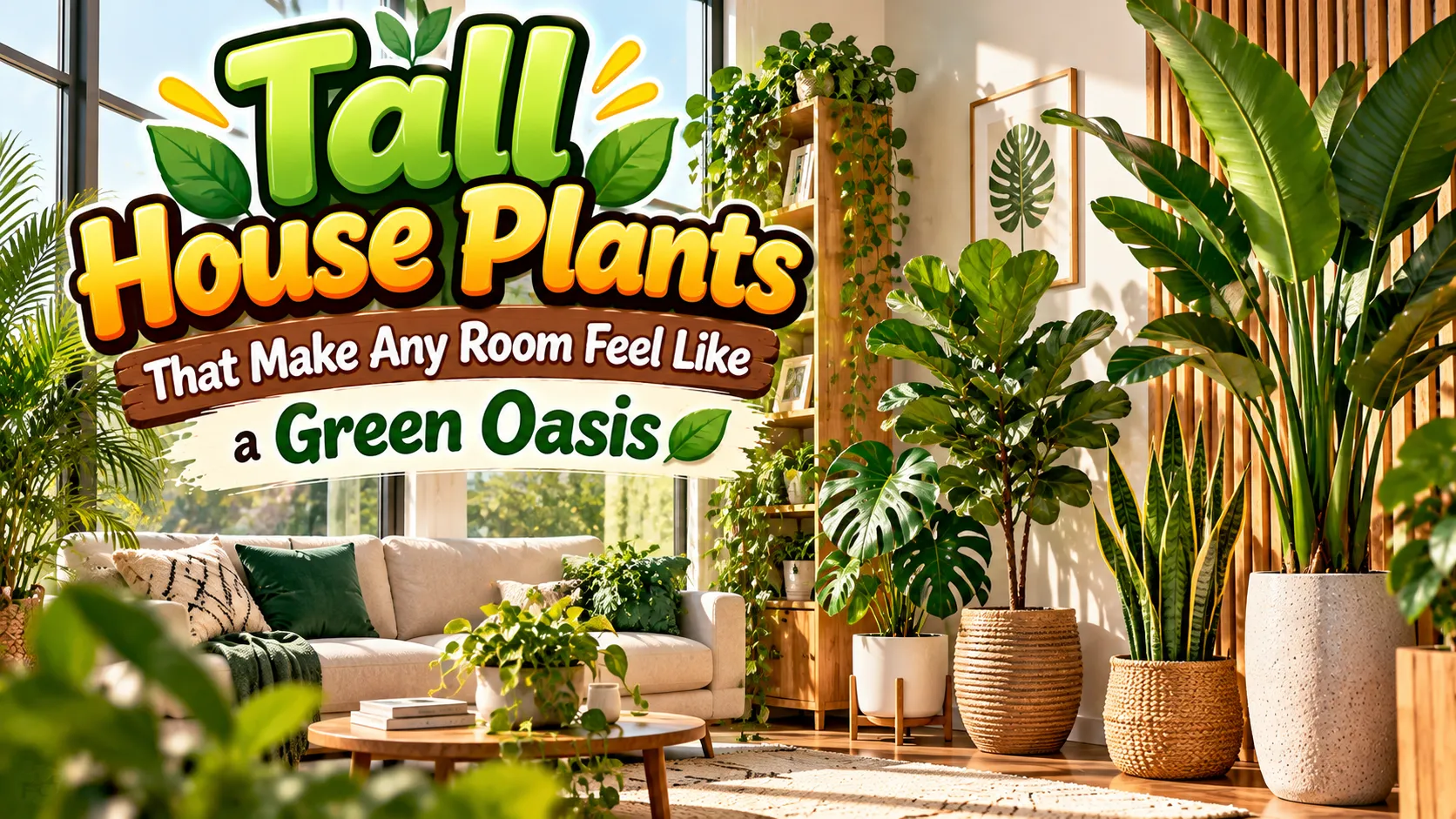 Tall House Plants That Make Any Room Feel Like a Green Oasis